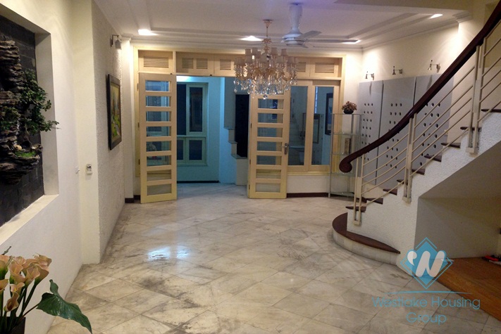 Big size house for rent in Ba Dinh, Hanoi